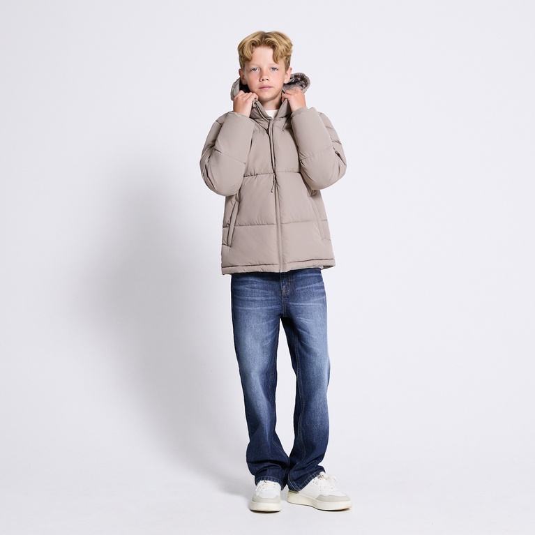 Puffer jacket "Amir" Beige